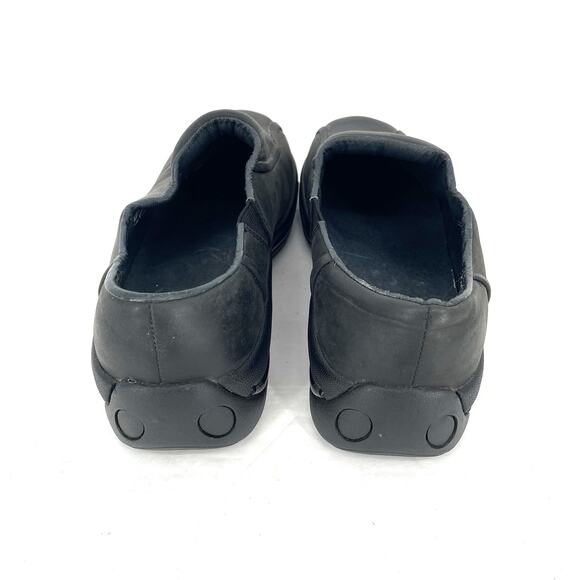 Dansko Calla Black Leather Clogs Women’s Size EU 40 US 9.5-10 - Picture 2 of 11